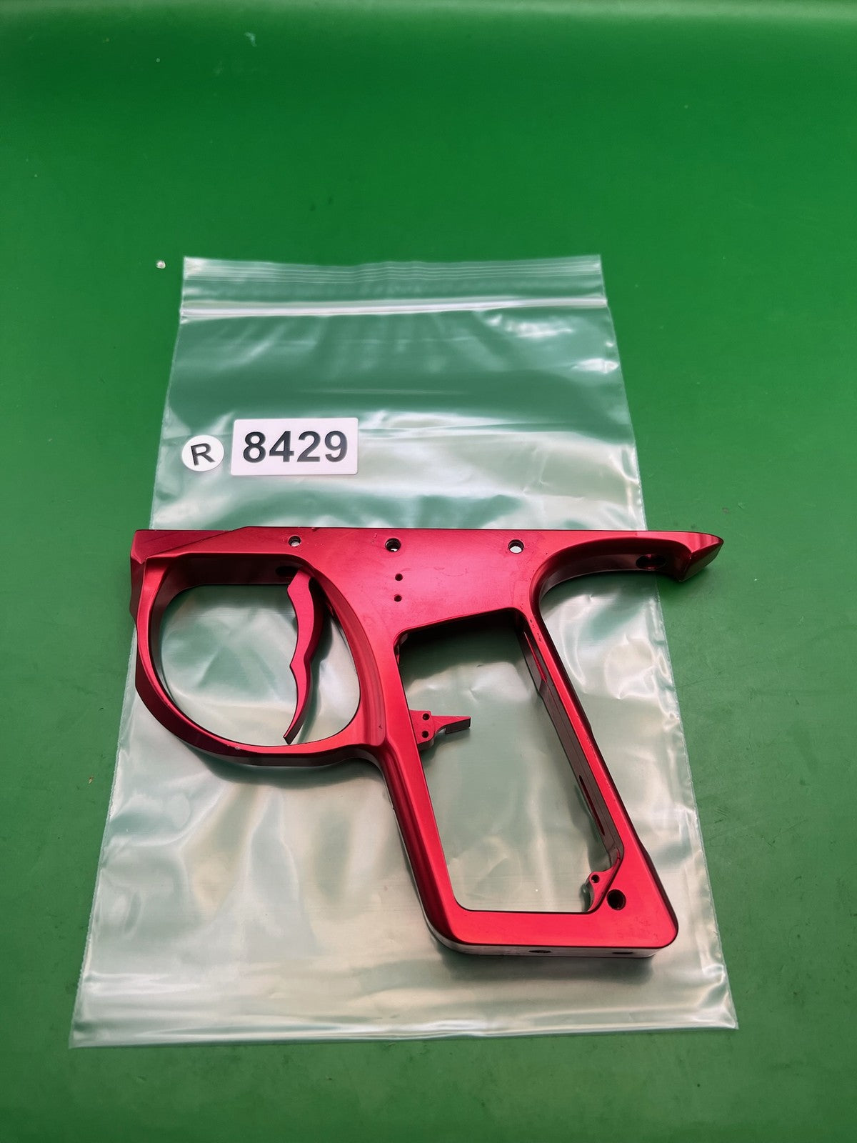 Dye DM4 Trigger Frame Red Anodized Aluminum Matrix E-Frame