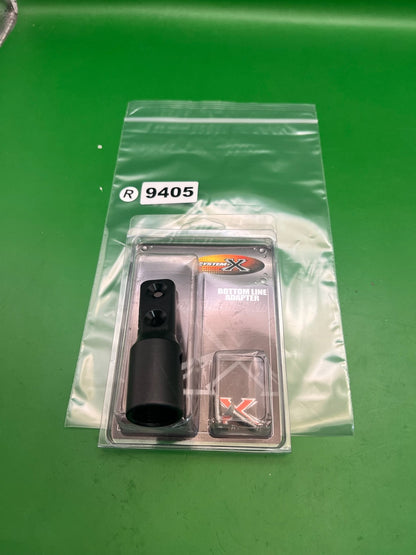 System X Degree Bottom Line Adapter Black Aluminum Paintball ASA