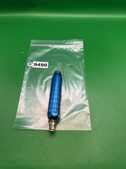 Smart Parts Gas Through Front Grip Blue Anodized Aluminum Paintball Marker