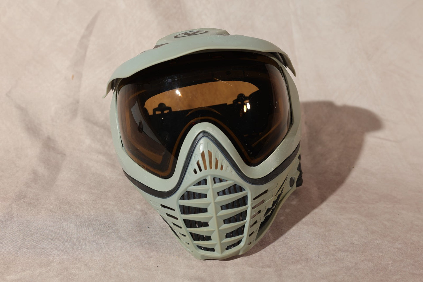 Virtue VIO Paintball Mask Olive Green Black with Play To Win Strap