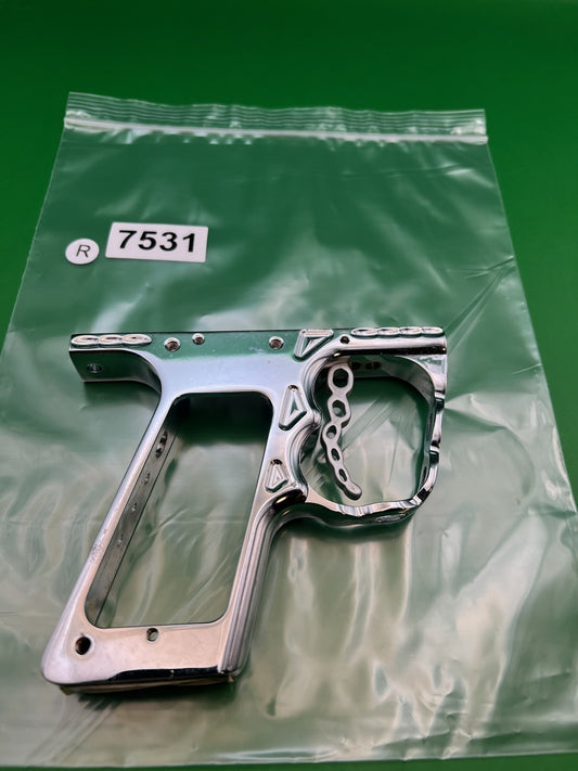 WDP Angel Chain Trigger Frame Silver Chrome Polished Aluminum