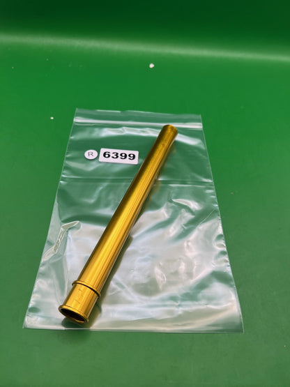 Planet Eclipse Gold Insert - used paintball barrel insert (freak-style) - gold anno