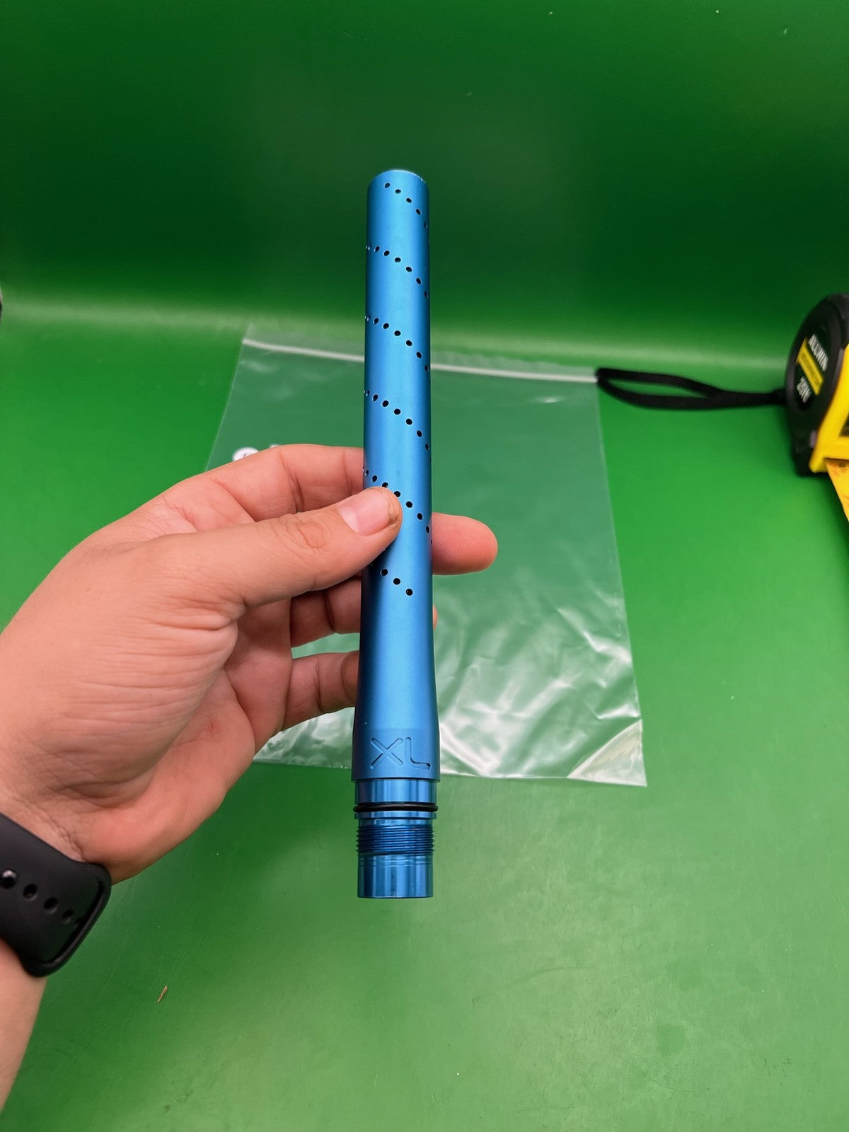 Smart Parts Freak XL 16" Barrel Tip AC Thread Blue Anodized Aluminum Ported