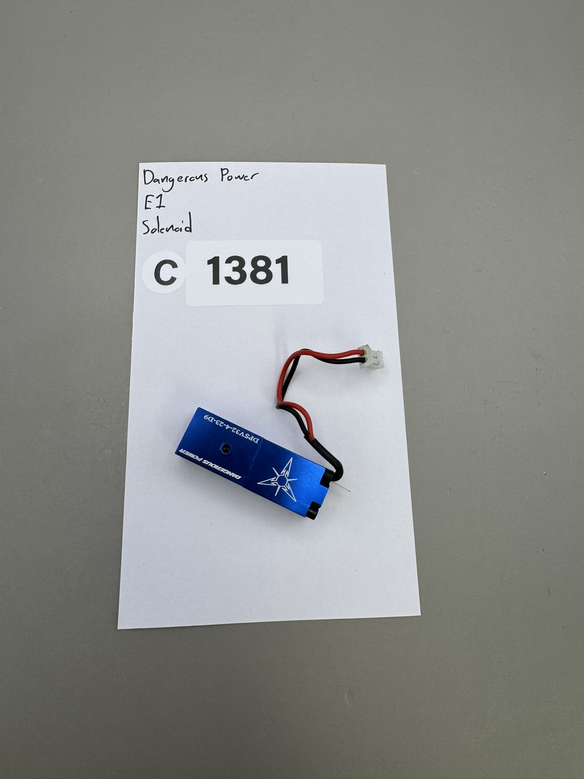 Dangerous Power E1 Solenoid