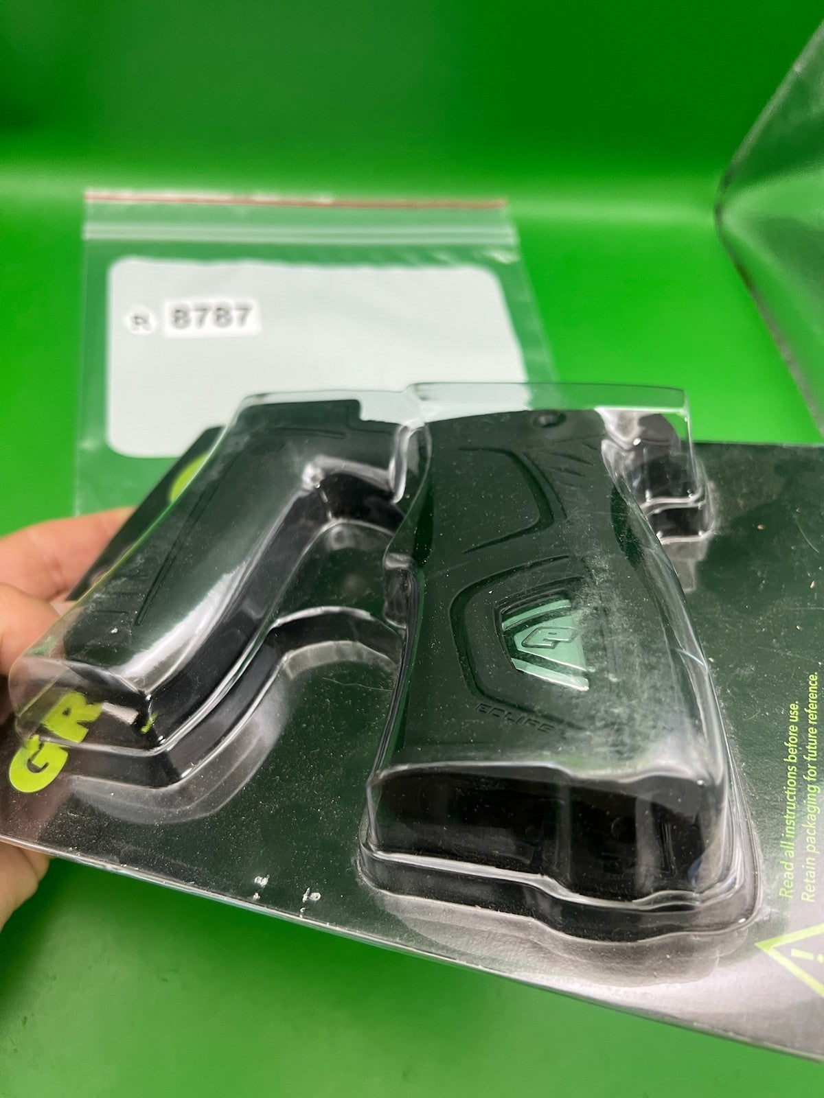 Planet Eclipse Gtek 170R Rubber Grip Kit Black NOS GRIPH7625400