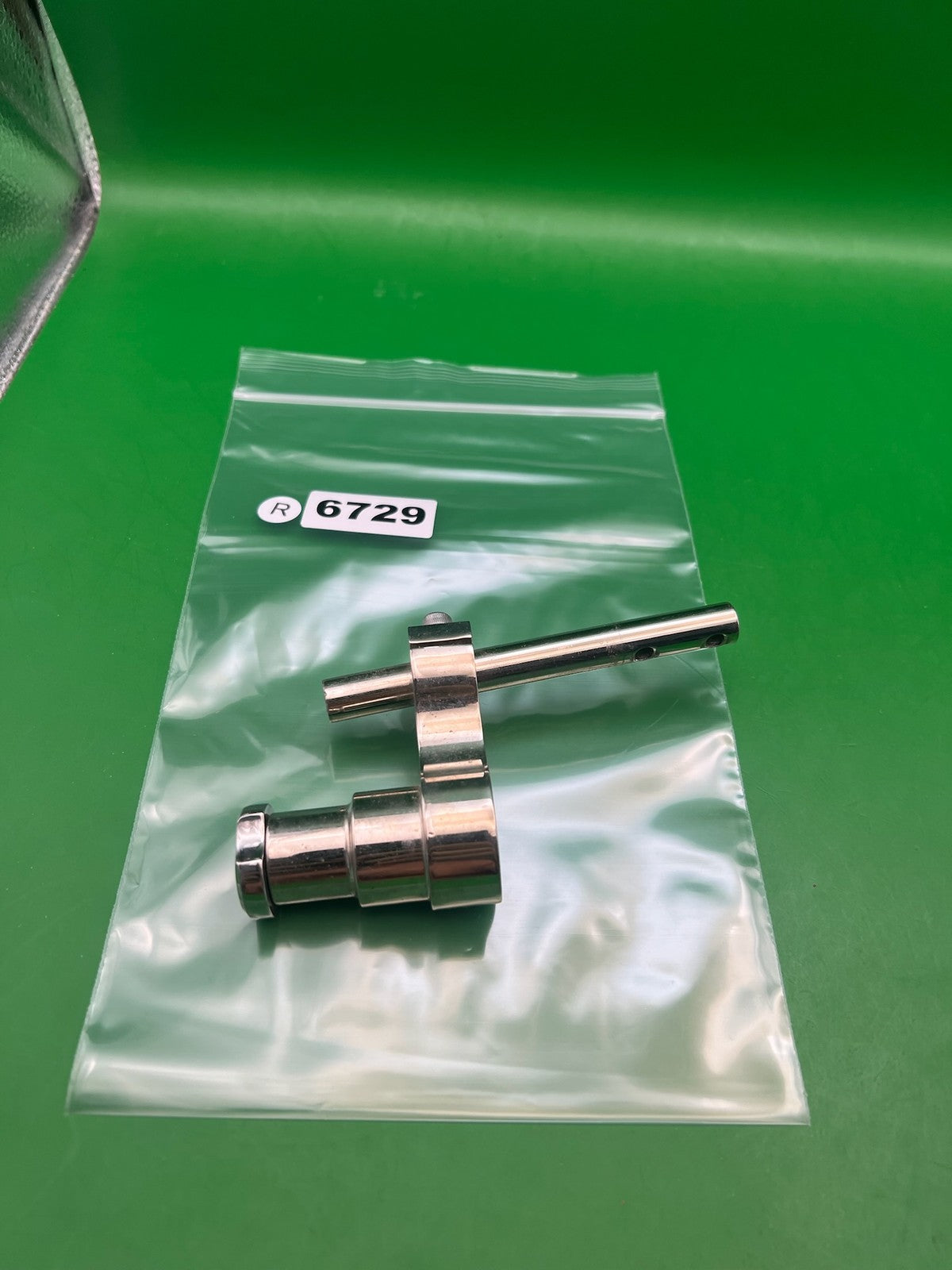 Drop Forward with On off ASA - used paintball drop forward with on/off asa - silver