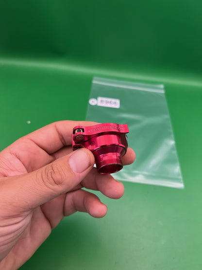 Shocktech Clamping Feedneck Red Anodized Aluminum Upgrade