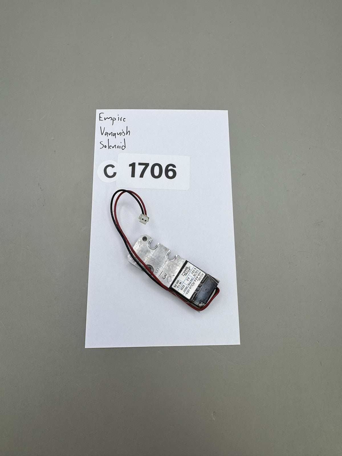 Empire Vanquish Solenoid