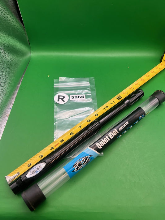 Ion NXT 32 Degrees Quiet Riot Barrel Back 14" .690 Black - used paintball barrel back - black