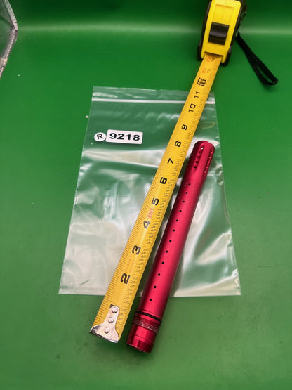 Dye UL Ultralite 14" Barrel Tip Red Anodized Ported Aluminum Front