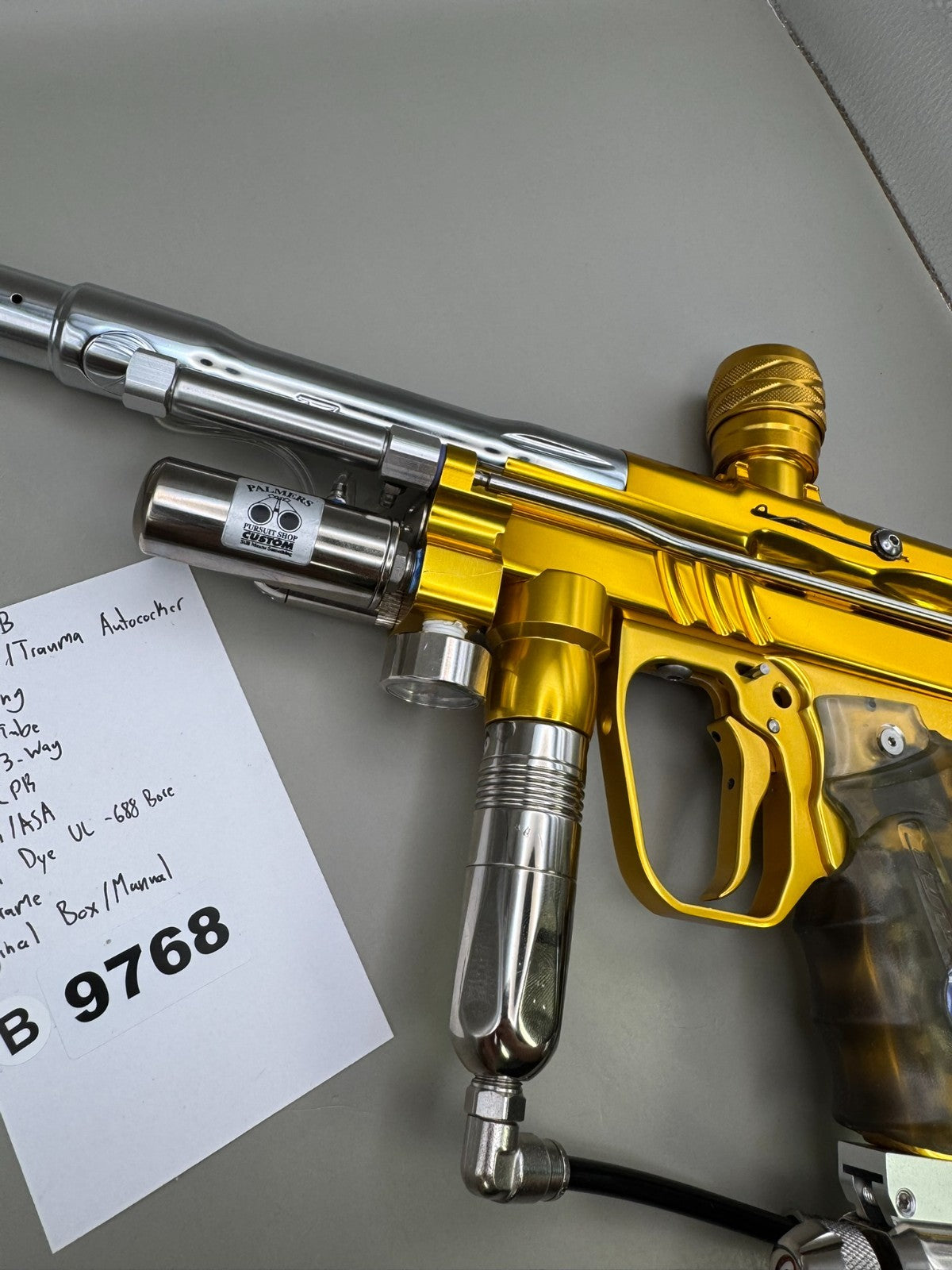 Free Flow PB Team Lockout/Trauma Autococker - Paintball Marker Fully Working