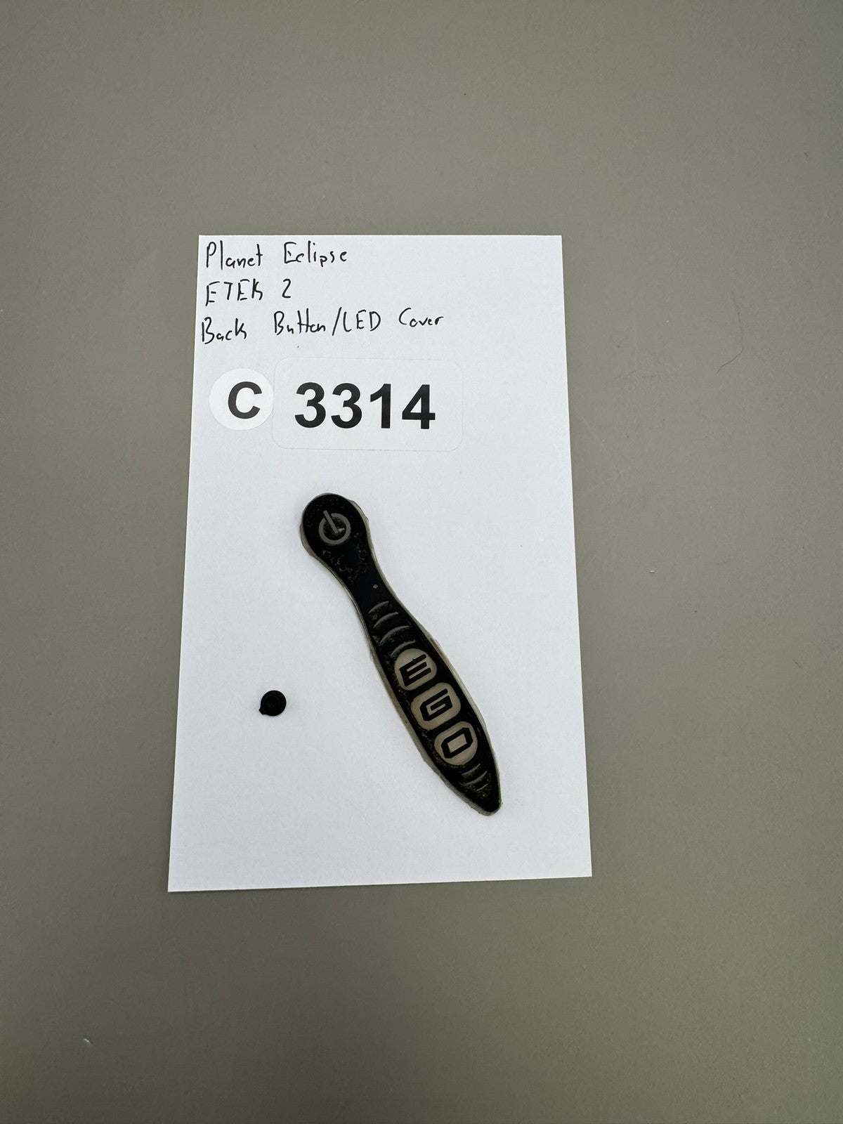 Planet Eclipse ETEK 2 Back Button/LED Cover