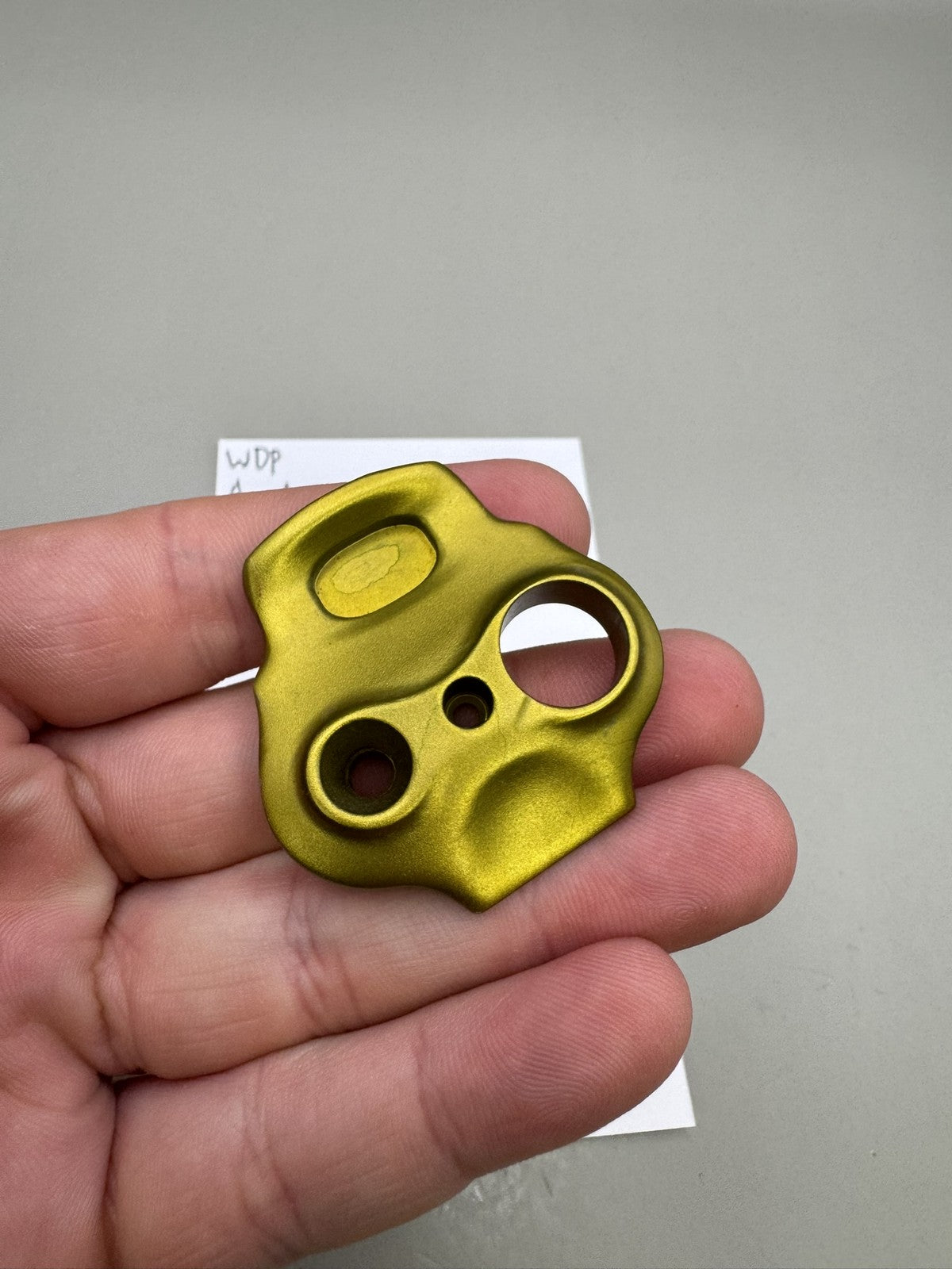 WDP Angel G7 Back Plate -Gold