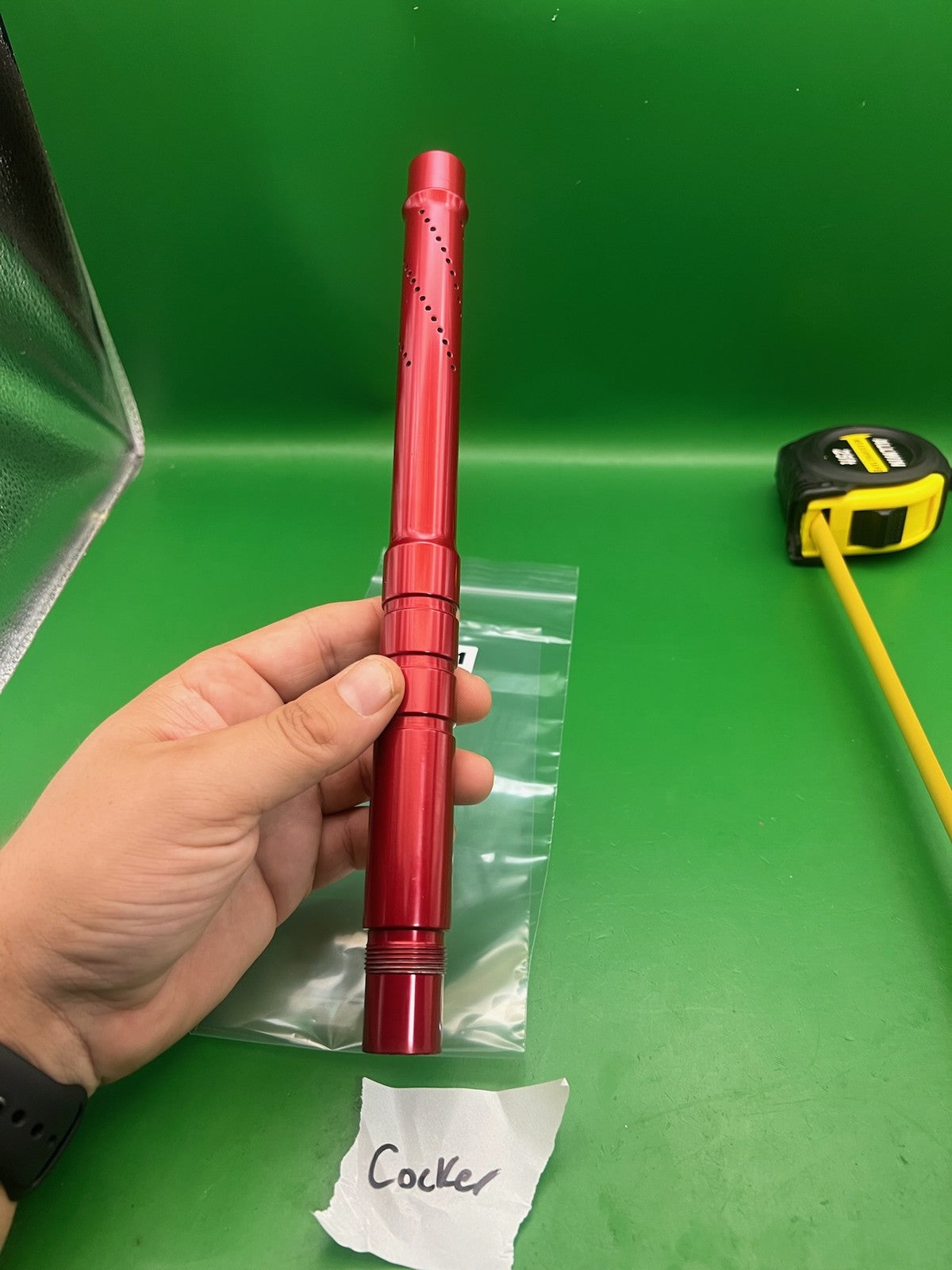 Red PMI Autococker Barrel