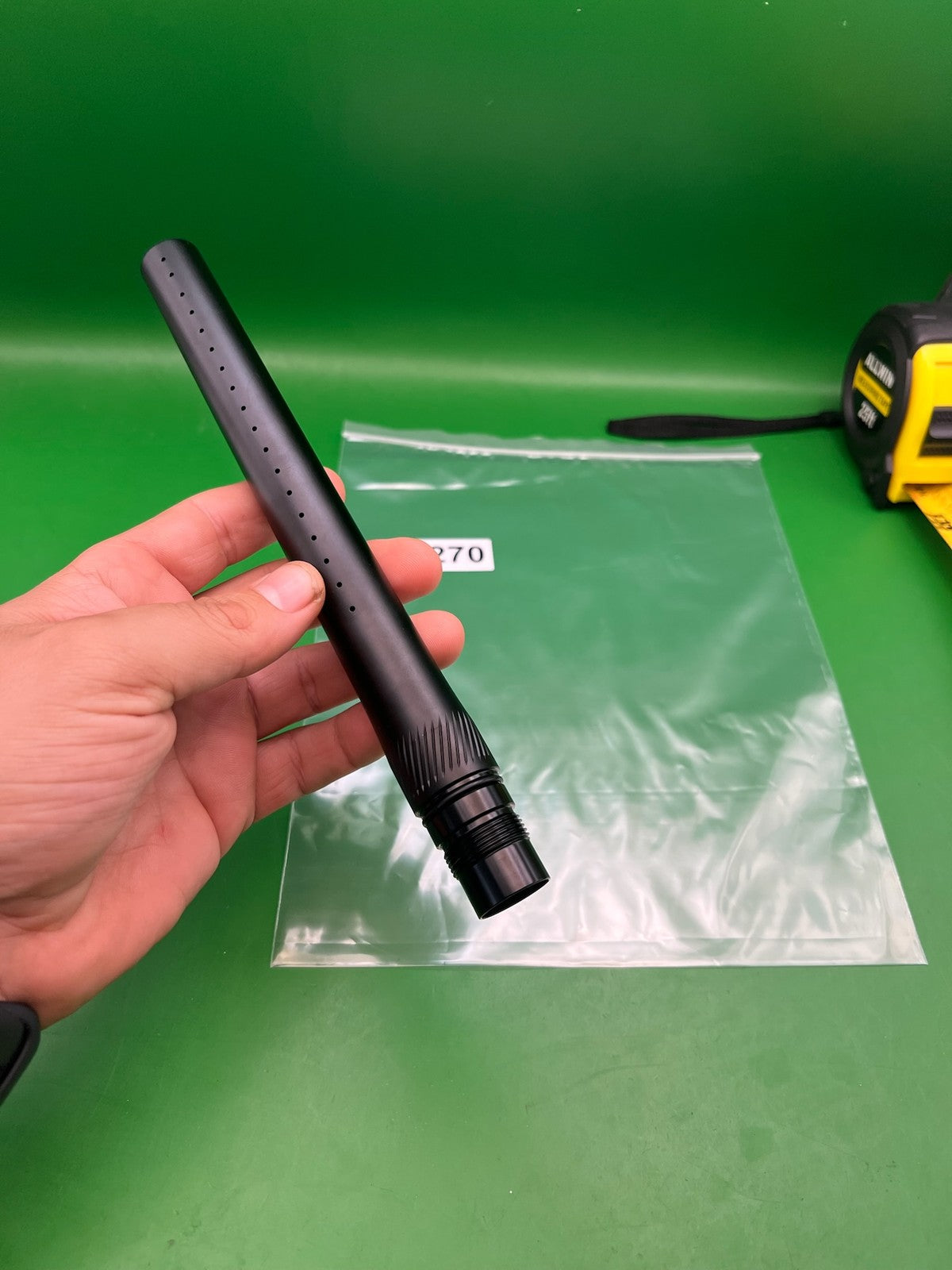 Smart Parts Freak XL Barrel Tip 14" AC Thread Dust Black Aluminum Ported