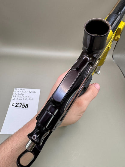 A.N.S Xtreme GX-4 Autococker - Black/Yellow - Paintball Marker Fully Working
