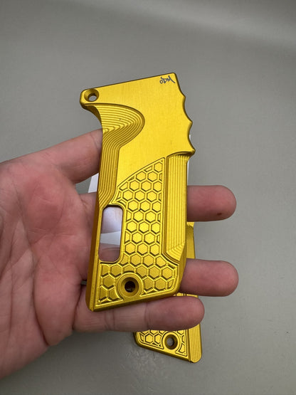 WGP/Planet Eclipse Autococker E-Blade ODM Sci-Fi Grips - Gold