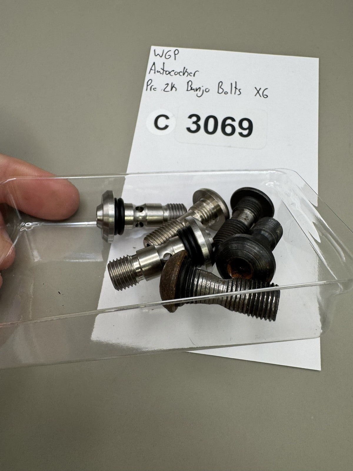WGP Autococker Pre 2K Banjo Bolts x6