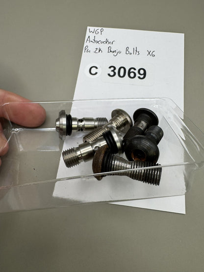 WGP Autococker Pre 2K Banjo Bolts x6