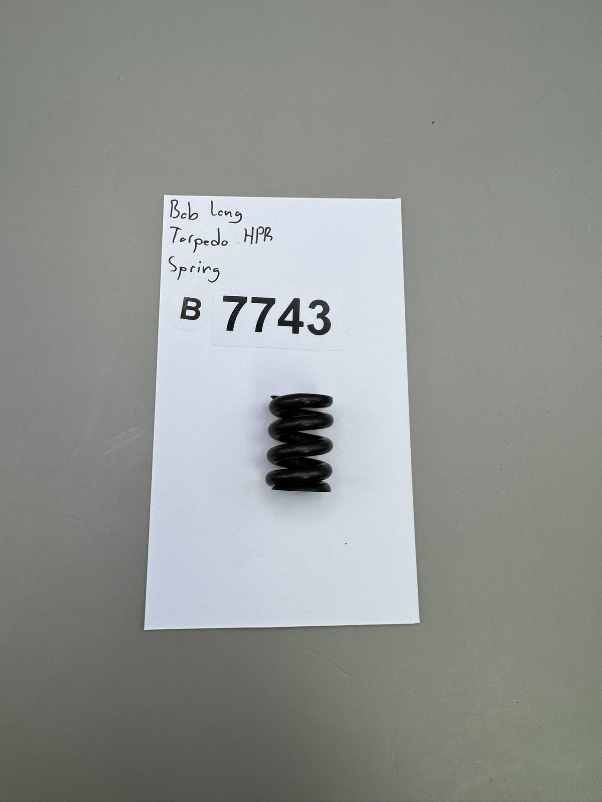Bob Long Torpedo HPR Spring Black