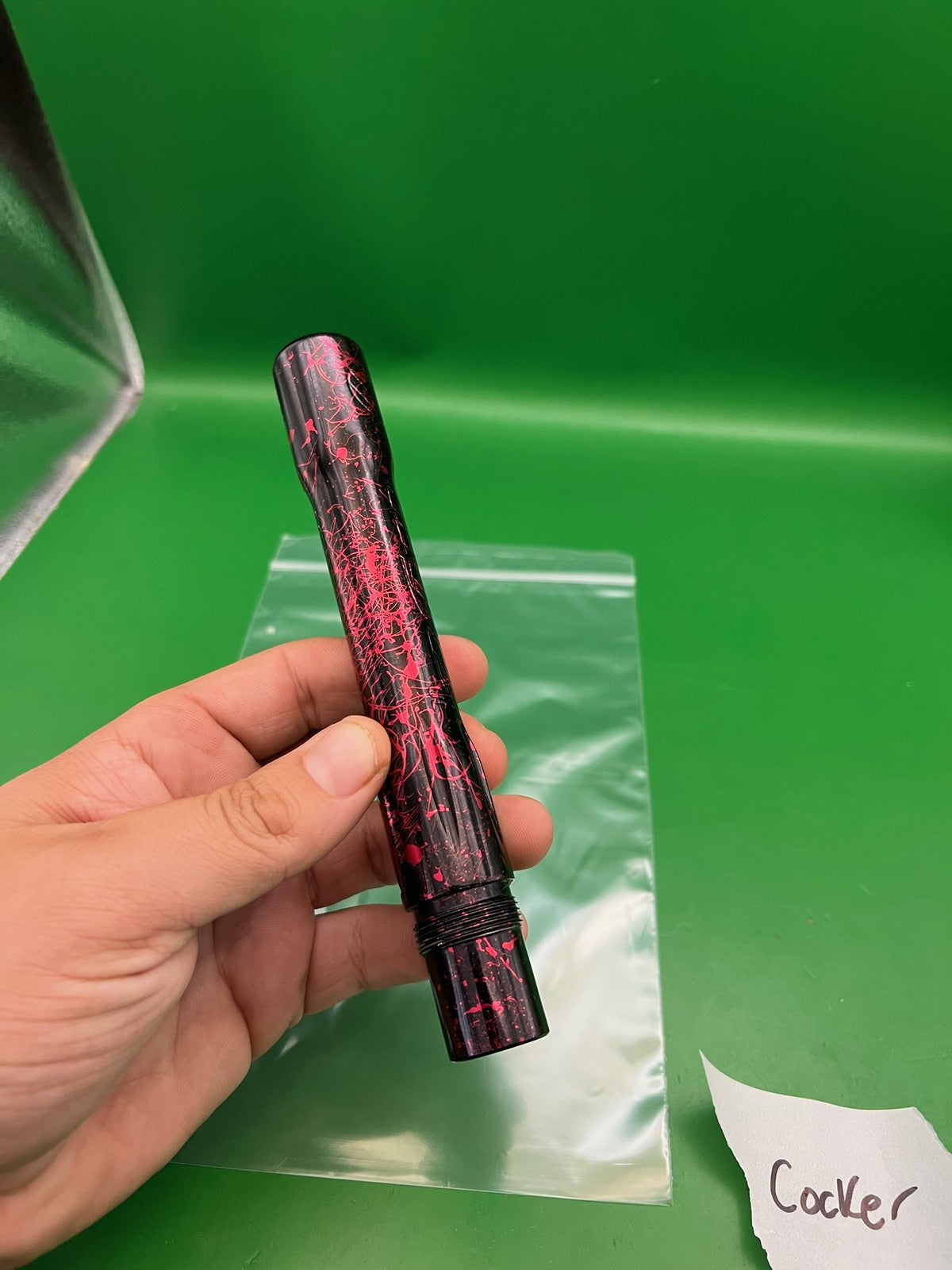 DYE UL-I TIP 14 Inch - Red Splash â Pro Edge AC Thread