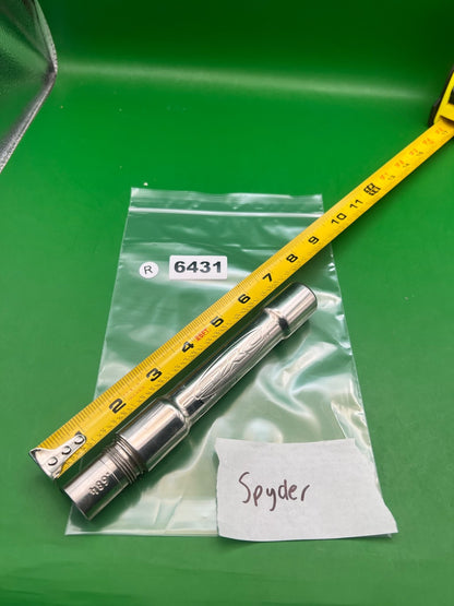 Spyder Barrel Chrome Silver 7in .689 Spyder Back