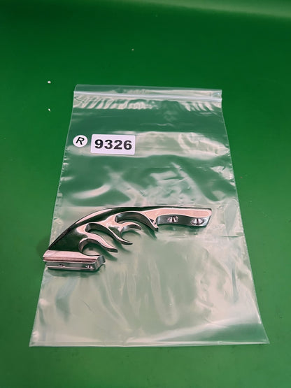CP Custom Products Flame Drop Forward Chrome Silver Dovetail ASA Mount