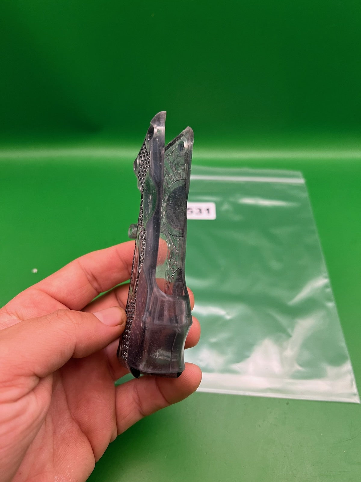 Dye WDP Angel LCD Sticky Grip Panels Clear Smoke Wrap Around