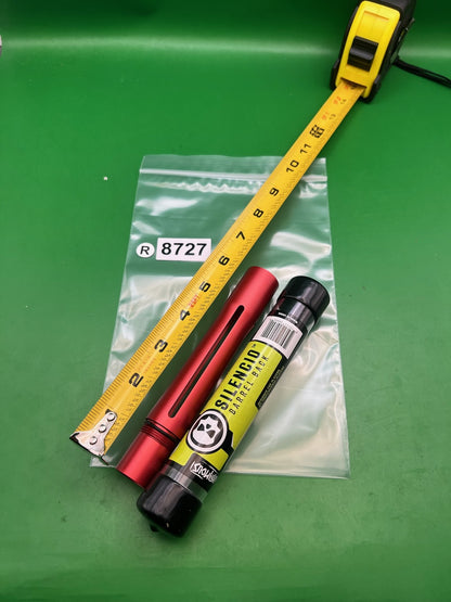 Infamous Silencio FXL Autococker Barrel Back Dust Red Aluminum