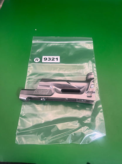 Bob Long G6R Back Body Half Silver Aluminum Paintball Marker