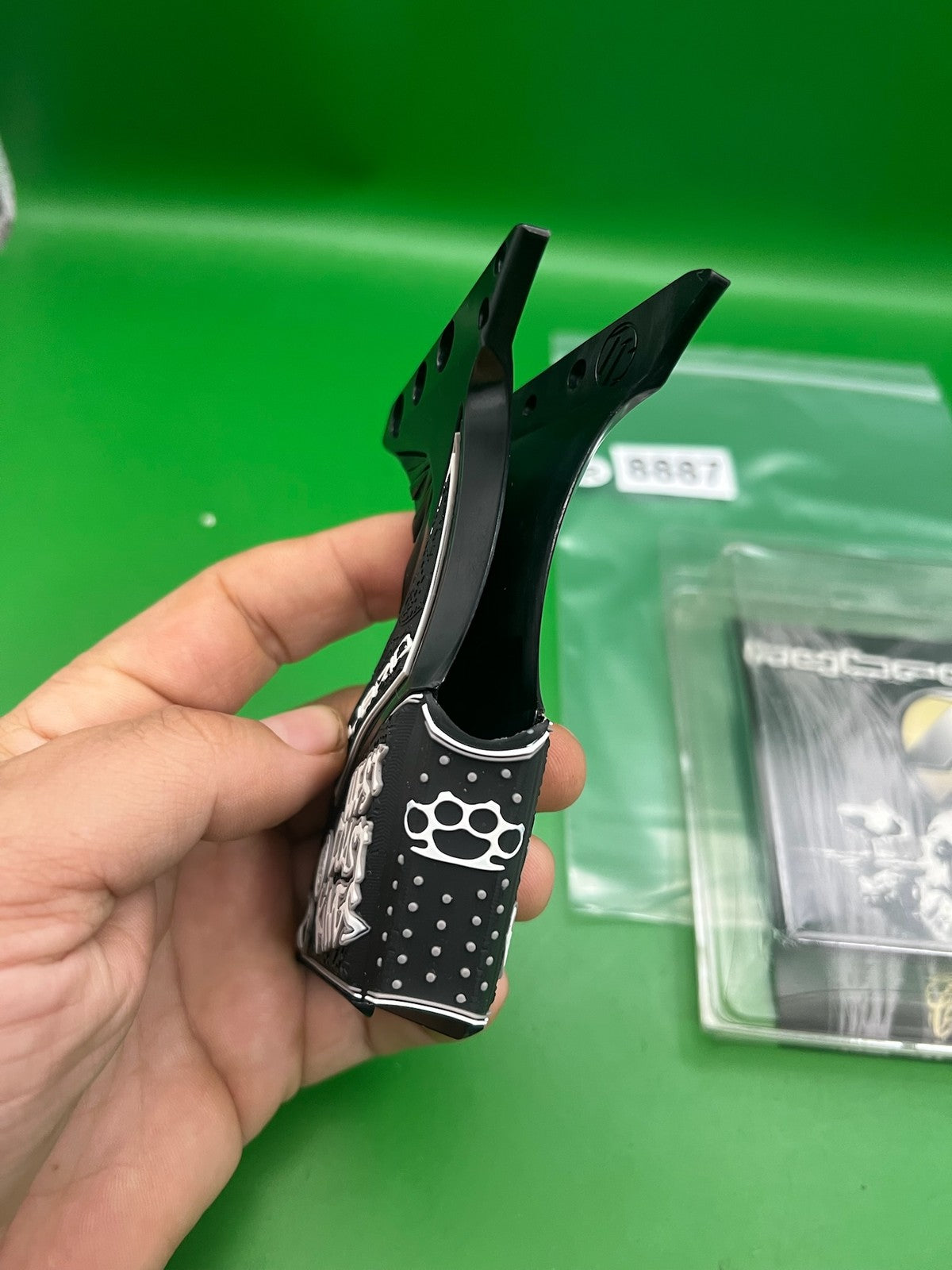 Hybrid Tech DM8 PM8 Grip West Coast Kings Black Grips