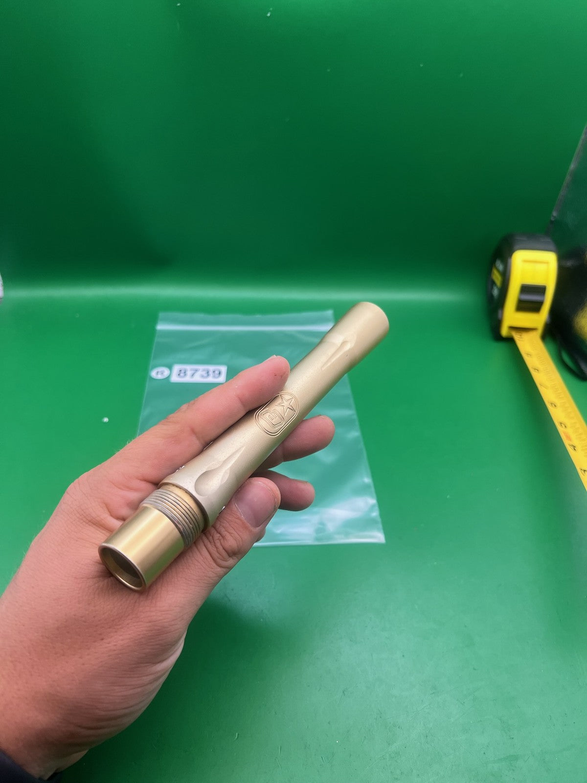 Planet Eclipse SL Barrel Back Gold 14in .693 Bore AC Thread Autococker