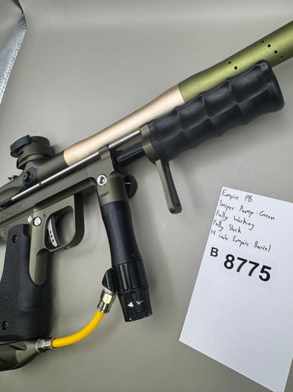 Empire PB Sniper Pump - Green - Paintball Marker Fully Working