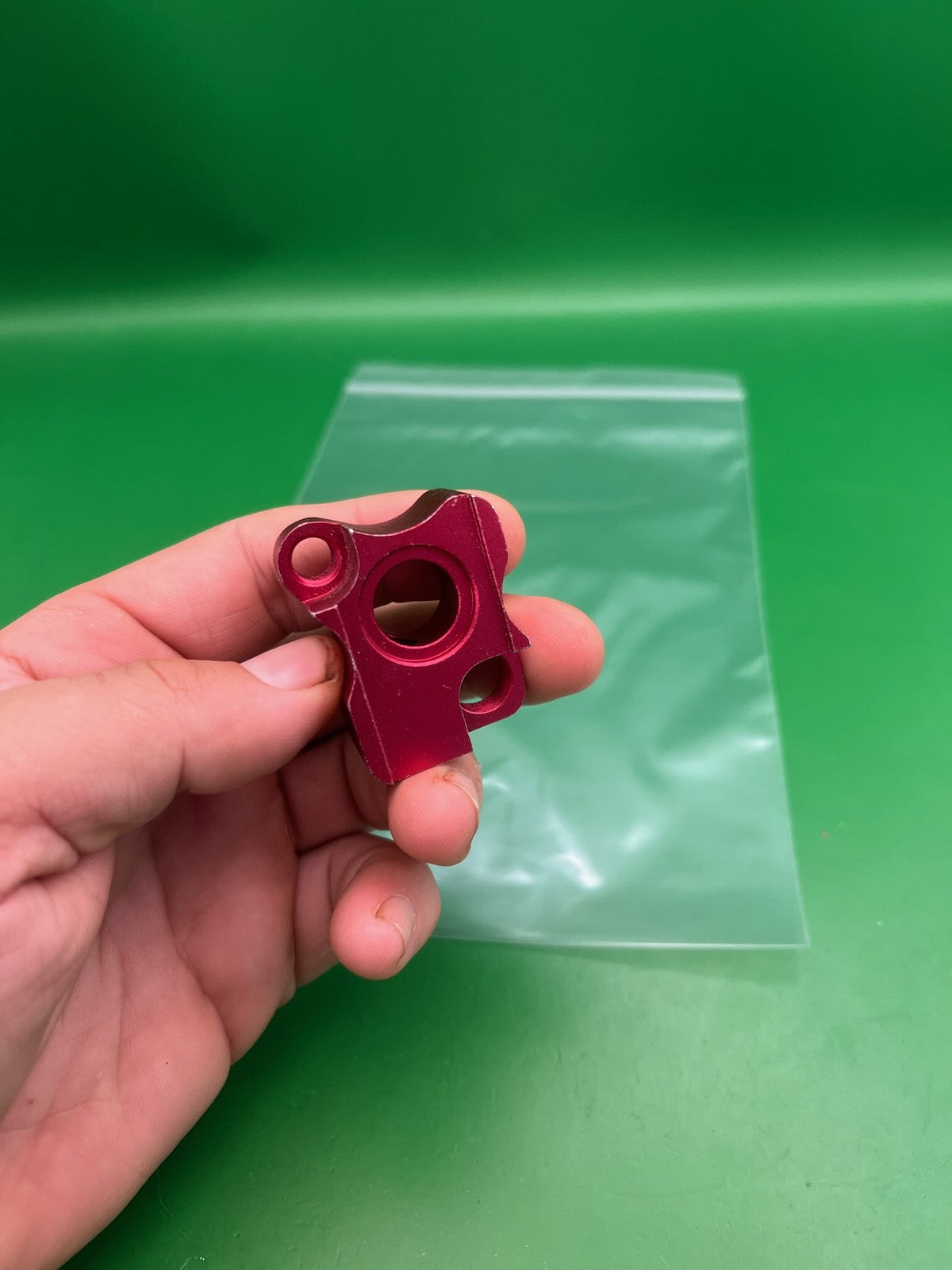 WGP Autococker 2K Front Block Red Anodized Aluminum