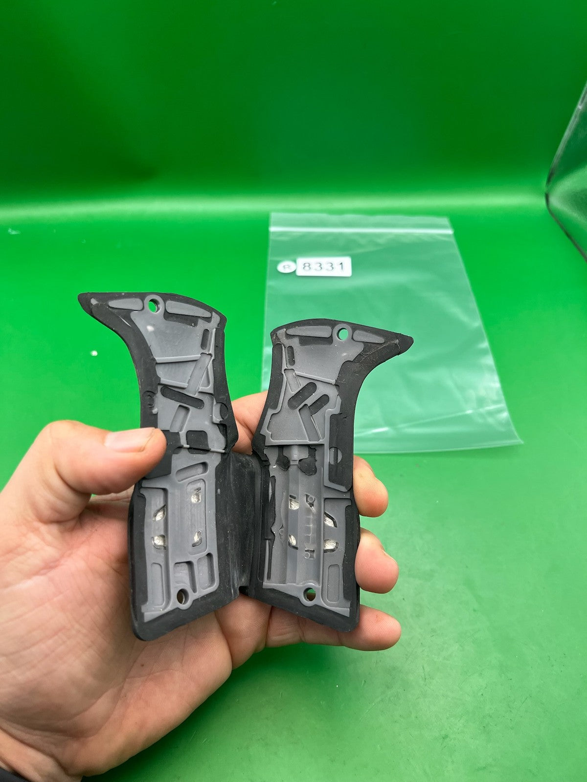 Planet Eclipse EGO 11 GEO 3 Grips Black Rubber Grip Panels