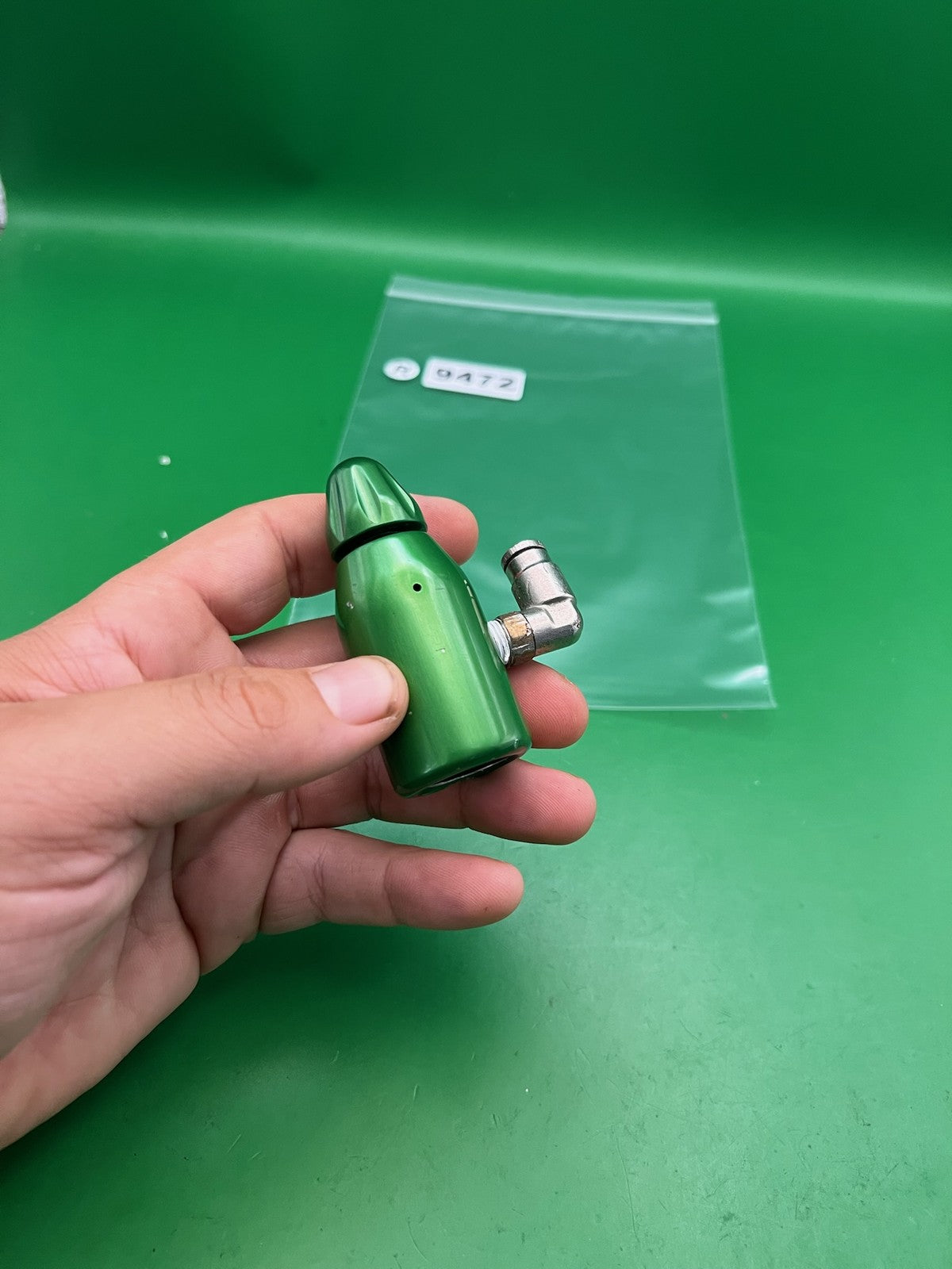 Custom Products CP ASA Green Anodized Aluminum Paintball