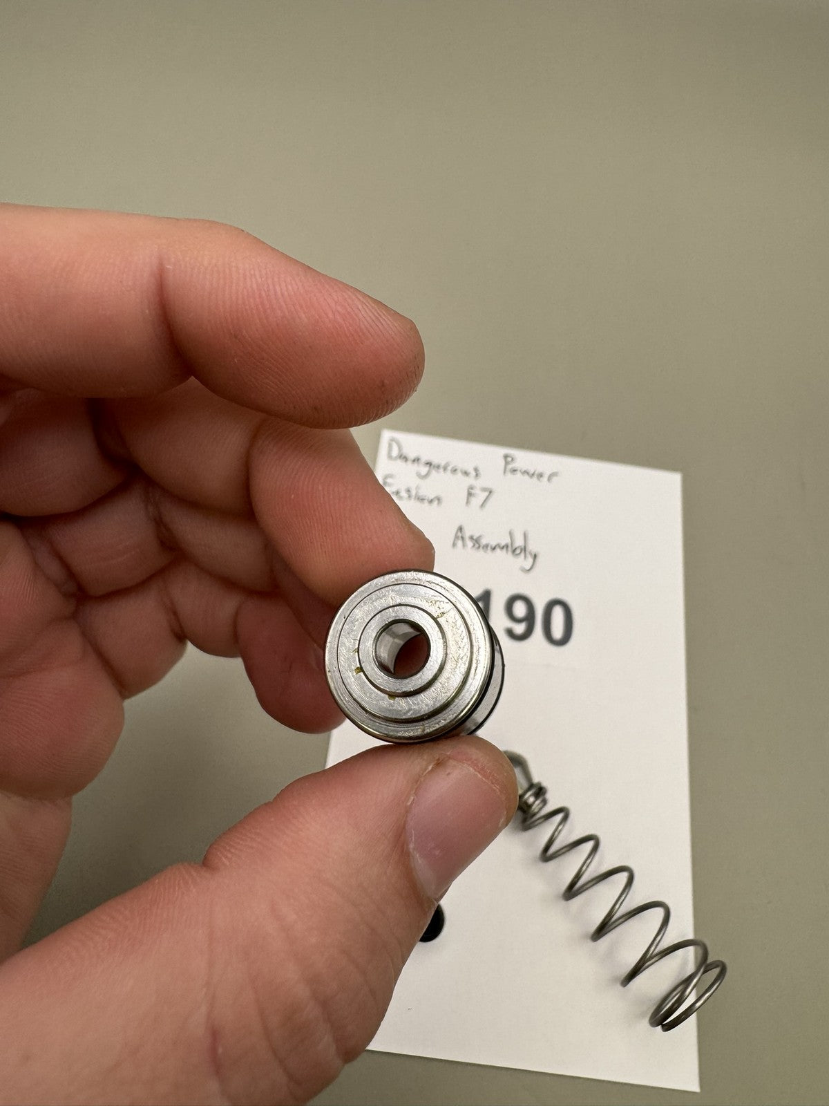 Dangerous Power Fusion F7 Valve Assembly