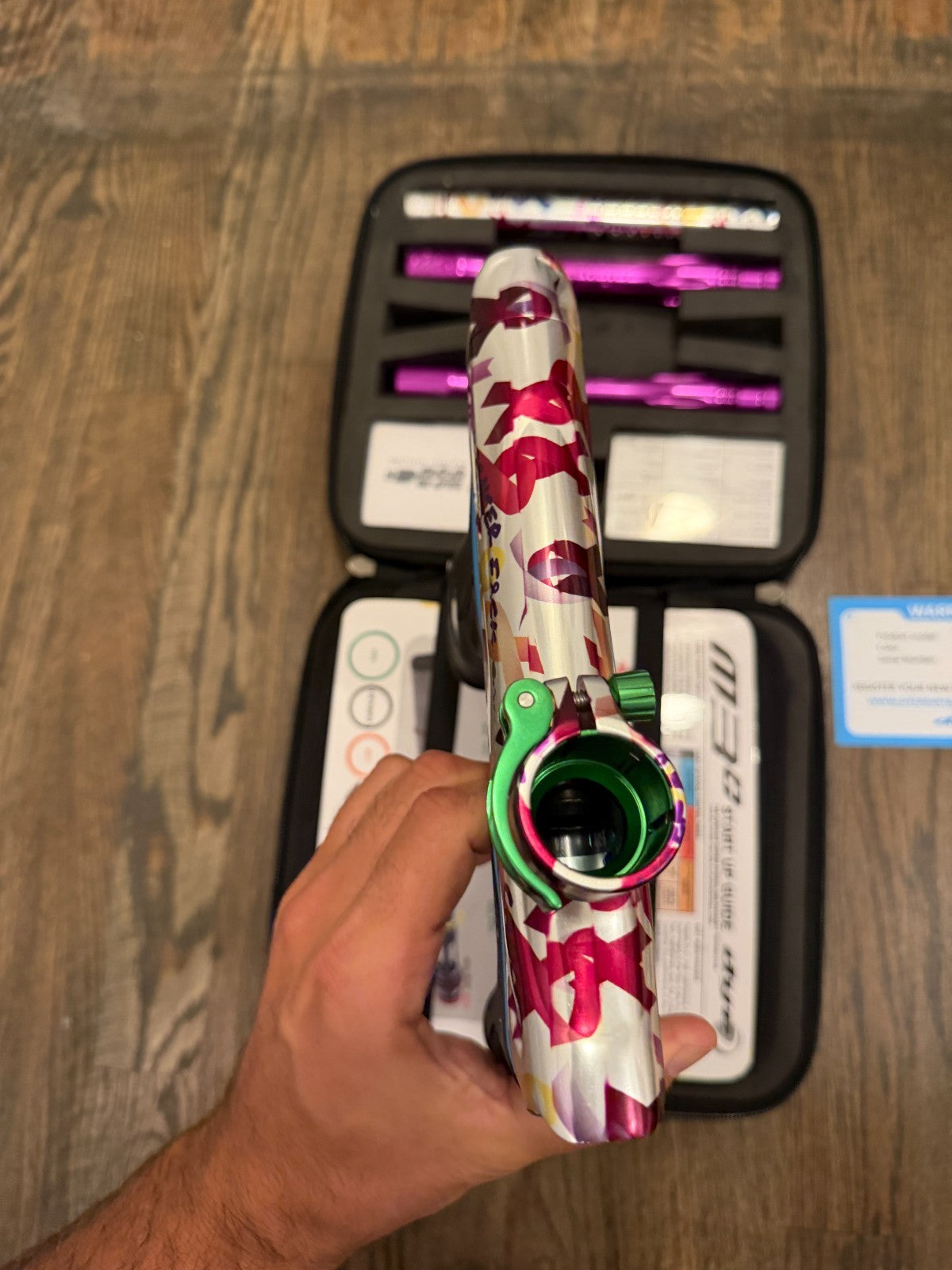 Mint F*ck Cancer Dye M3+ Paintball Marker