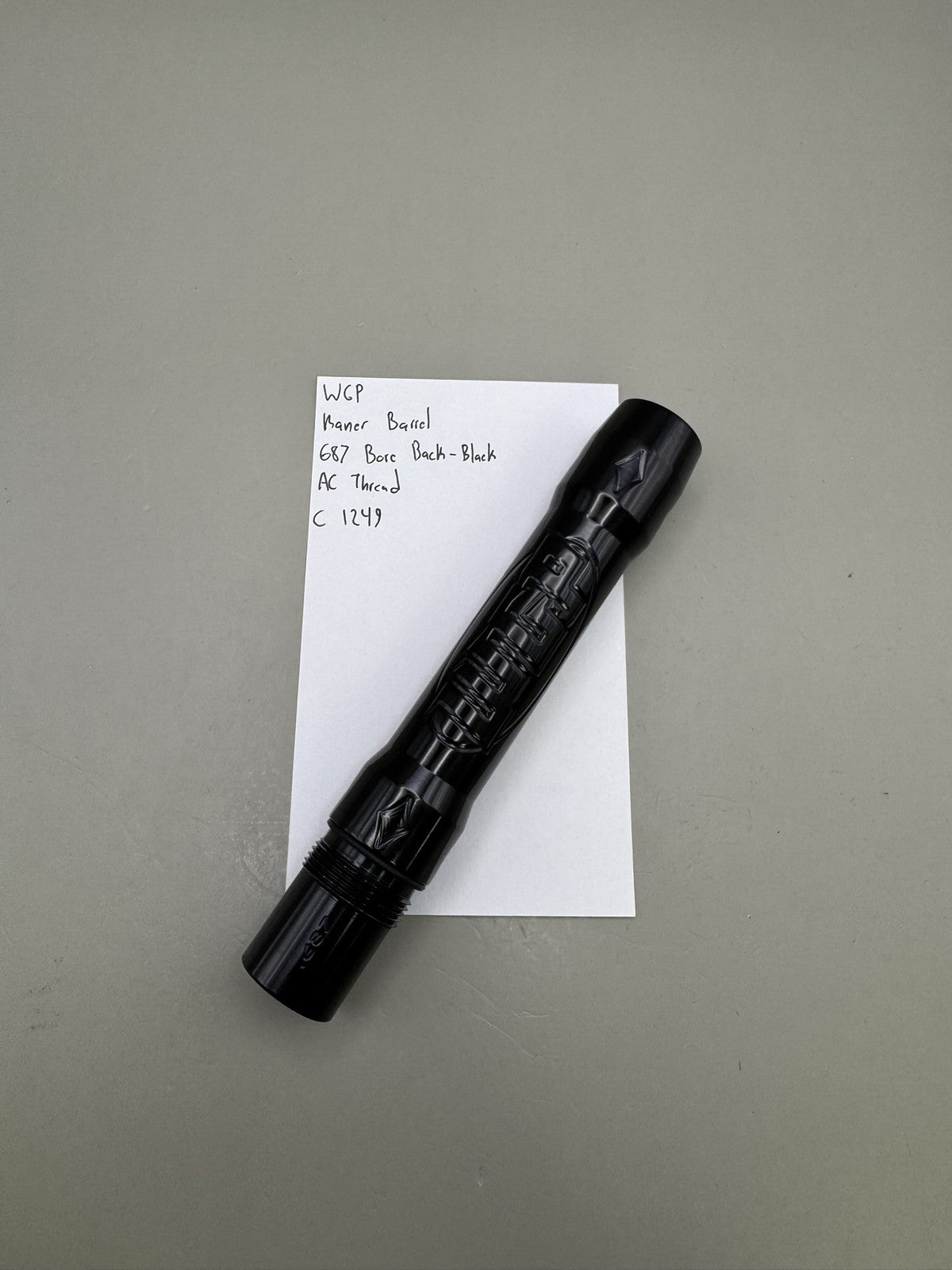 WCP Kaner Barrel 687 Bore Back - Black AC Thread