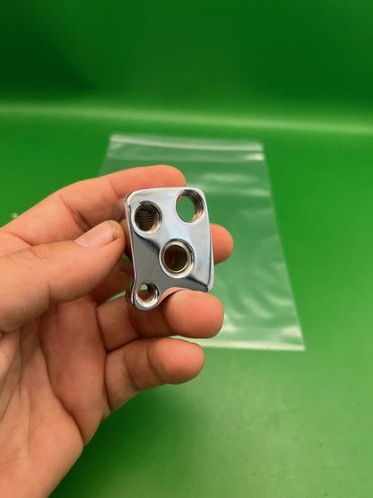 WGP Autococker Pro 2K Front Block Chrome Silver Replacement Part