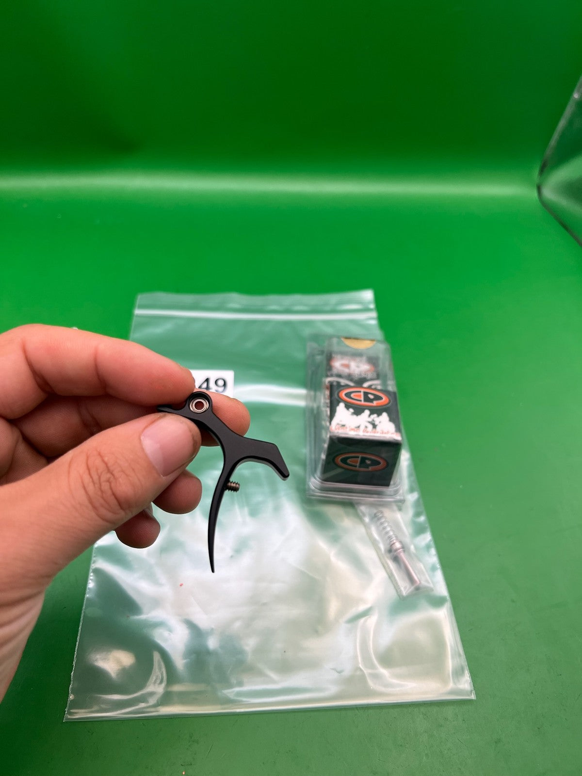 Custom Products CP Proto Rail PMR Sling Trigger Black PMRSLINGBLKD