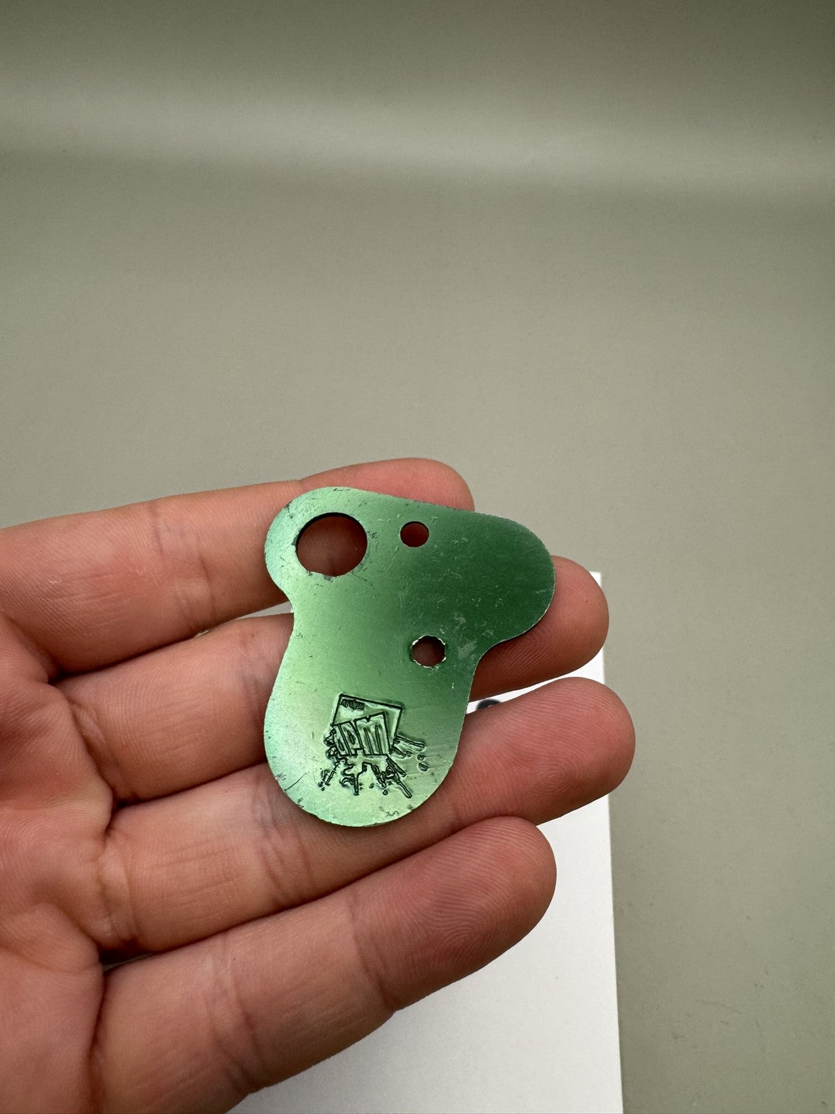 WDP Angel A4 Back Plate - Green