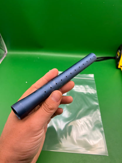 Empire PB Paintball Barrel Tip 14 inch Satin Blue Ported Aluminum