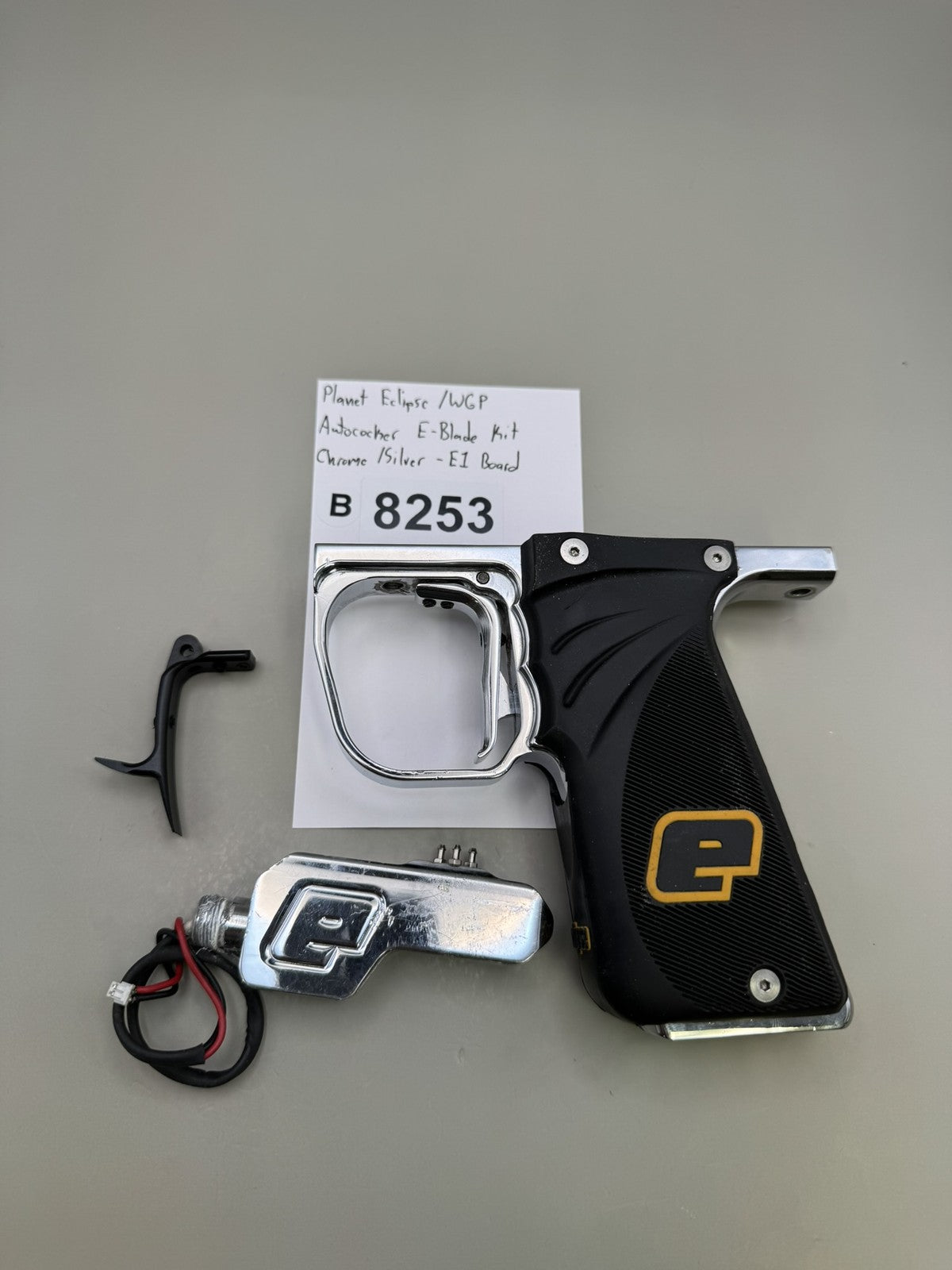 Planet Eclipse /WGP Autocoker E-Blade Kit Chrome /Silver - E1 Board