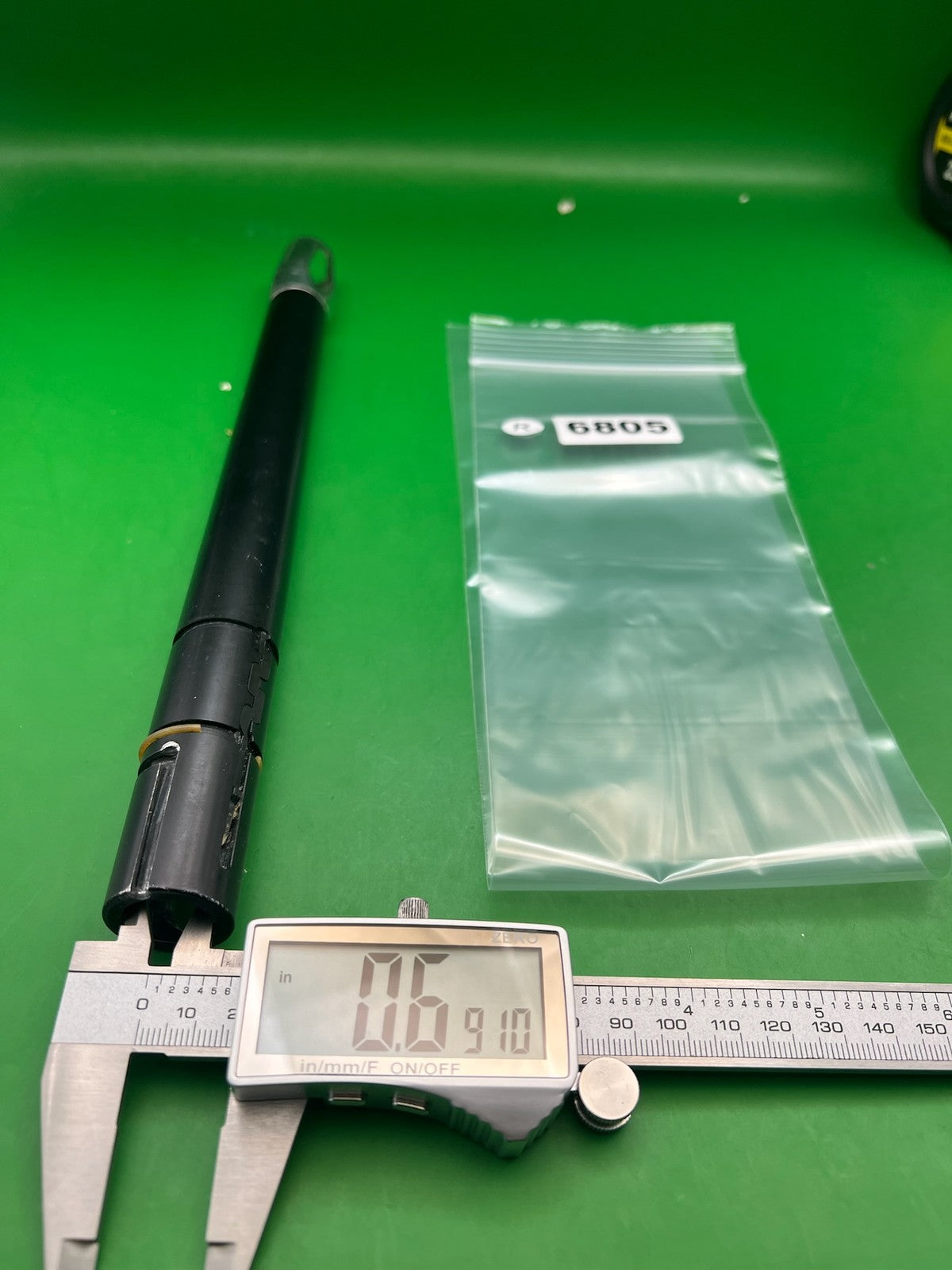 AGD Automag Emag Paintball Barrel Back Black .690
