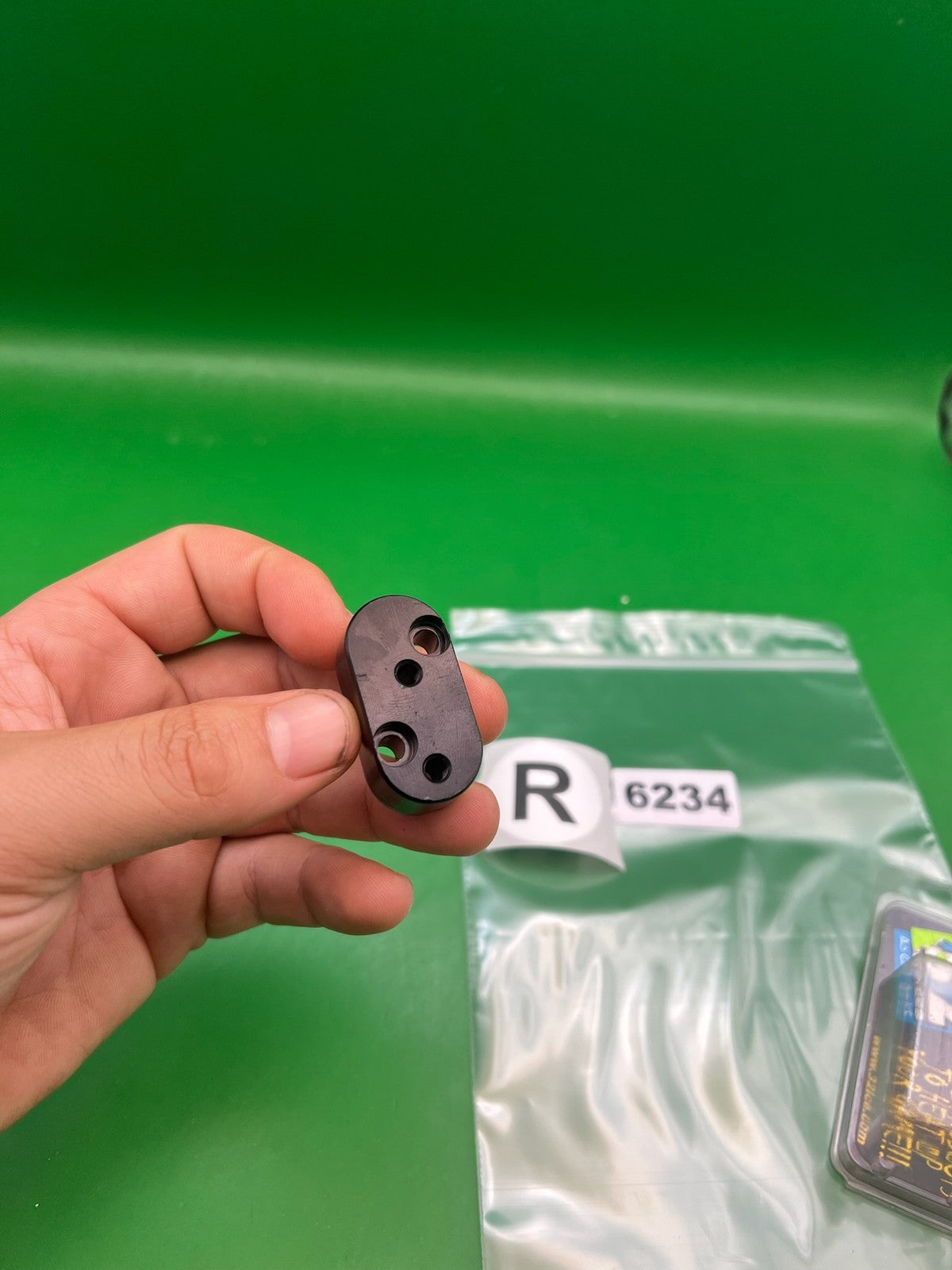 32 Degrees A3 Cool As Ice Trigger Block Spacer Black - used paintball trigger block spacer - black