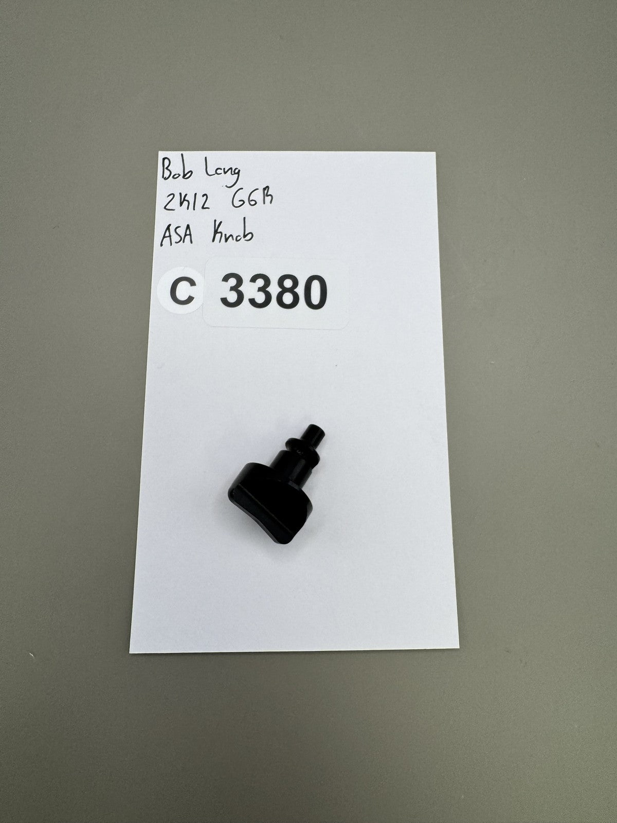 Bob Long 2K12 G6R ASA Knob