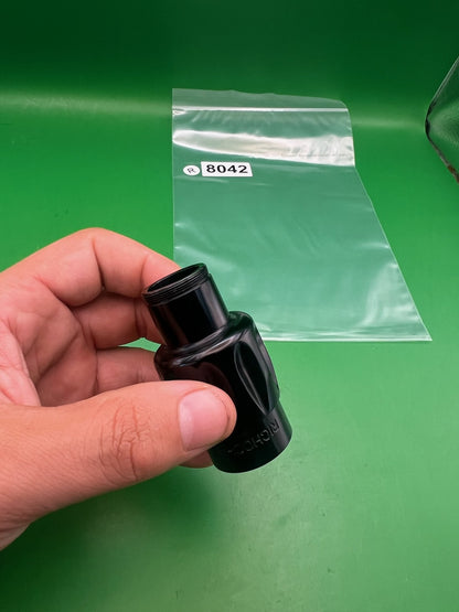 CP Custom Products Twist Lock Clamping Feedneck Black Aluminum