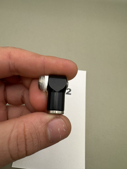 CCM PB 90Â° Fitting Black