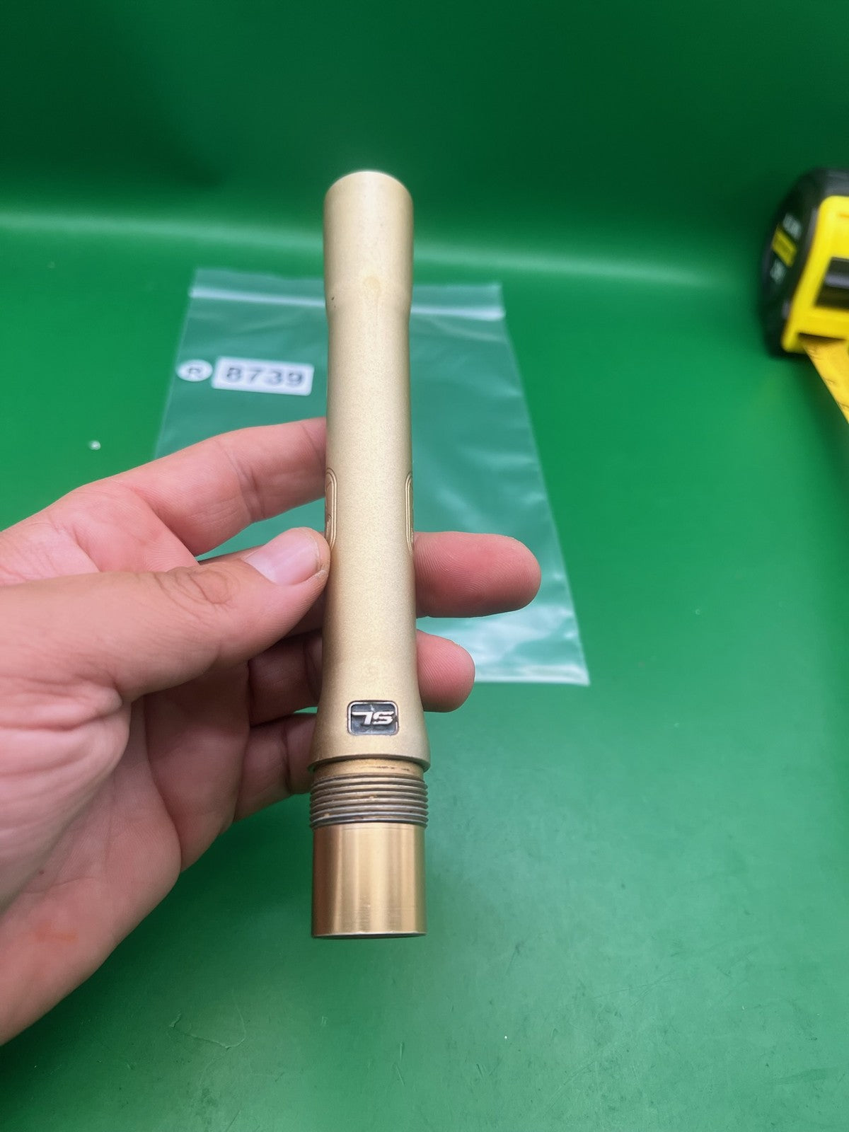 Planet Eclipse SL Barrel Back Gold 14in .693 Bore AC Thread Autococker